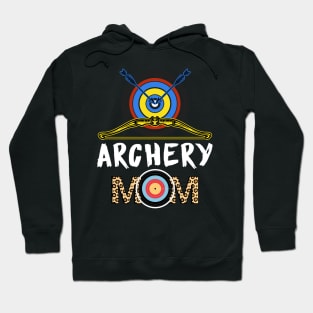 Archery Mom Leopard Shirt Archery Mama Hoodie